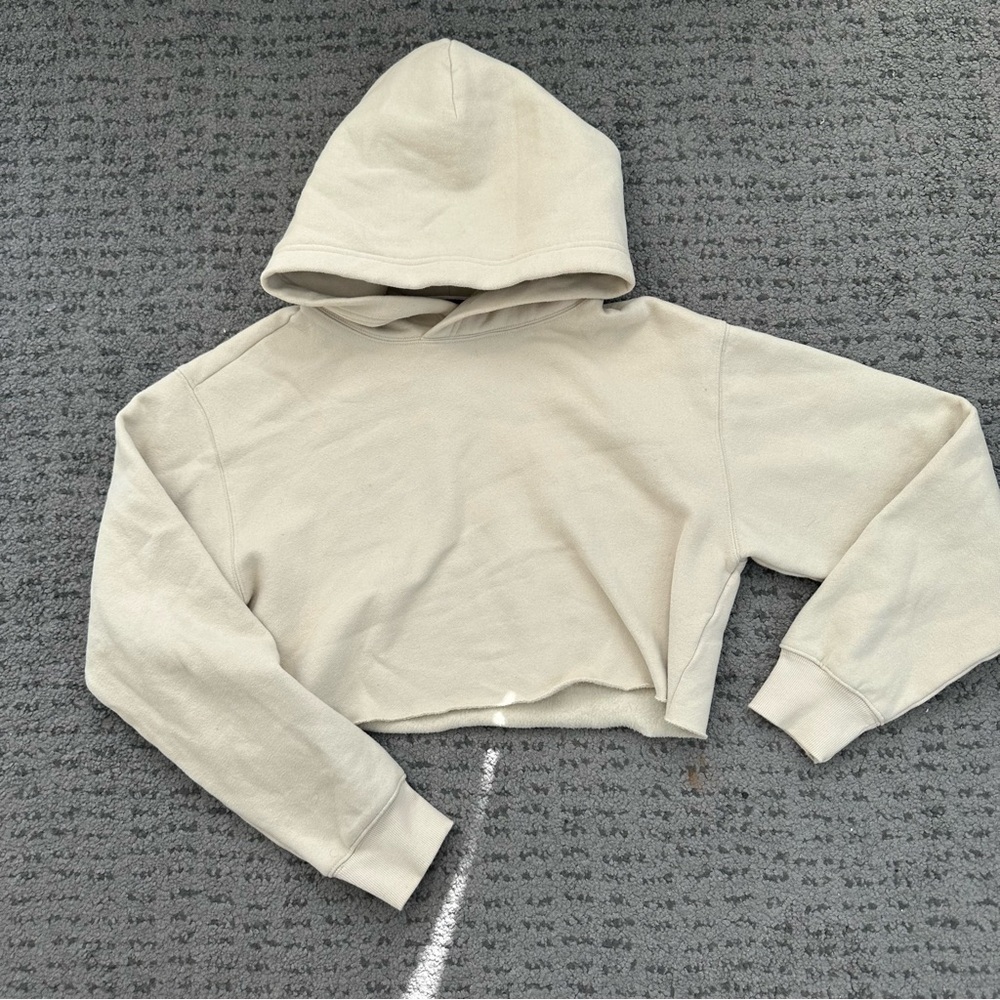 Aritzia TNA perfect crop hoodie